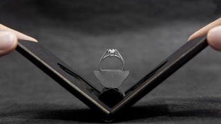 Illustration for article titled This Slim Engagement Ring Case Slips Right Into Your Back Pocket